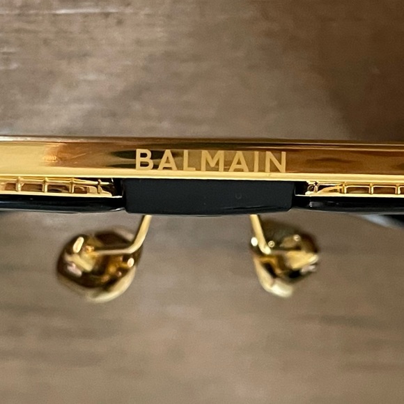 BNIB! BALMAIN O.R. Pilot Sunglasses box & case included 💯 AUTHENTIC - Picture 6 of 12